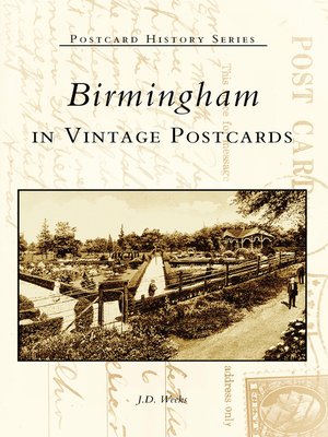 cover image of Birmingham in Vintage Postcards